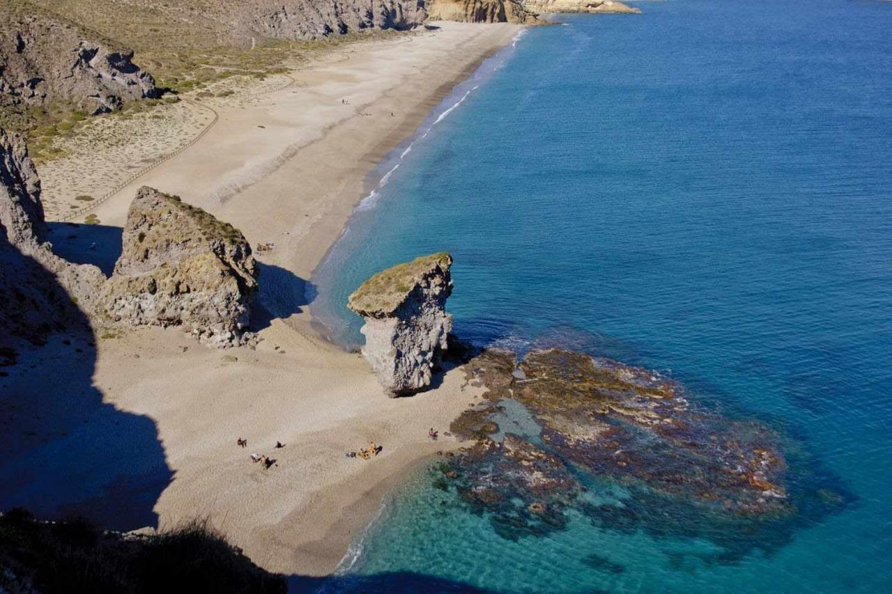 Las Marinicas Primera Linea De La Playa Carboneras Εξωτερικό φωτογραφία